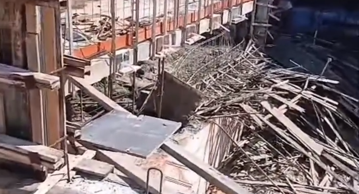 Desabamento em obra de hotel deixa trabalhadores feridos em Jericoacoara