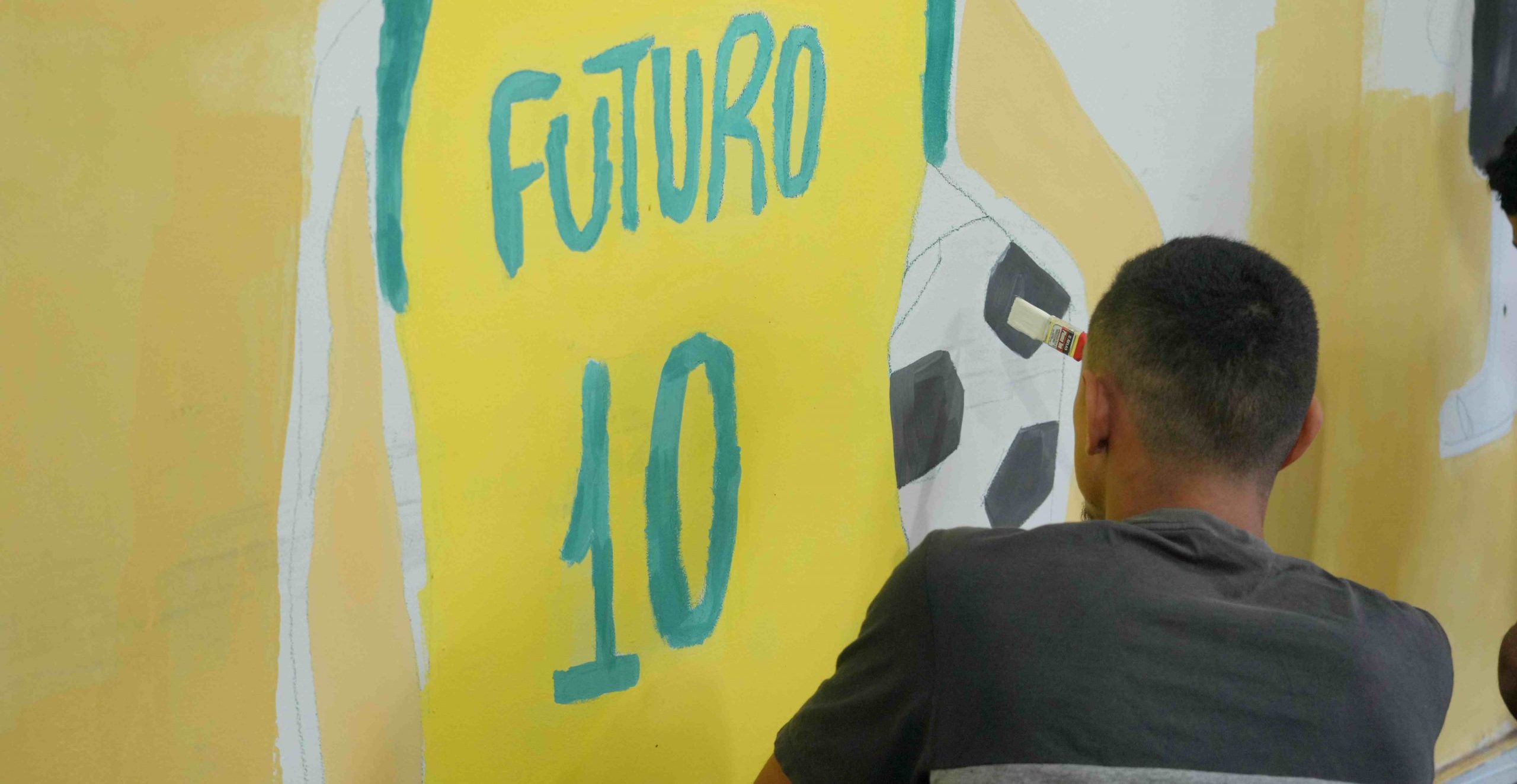 Socioeducandos transformam recep&ccedil;&atilde;o do Case de Palmas em espa&ccedil;o de esperan&ccedil;a