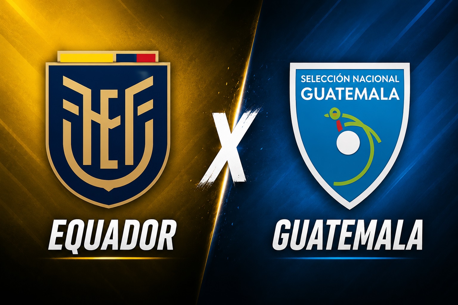 Equador x Guatemala: onde assistir ao vivo, hor&aacute;rio e escala&ccedil;&otilde;es