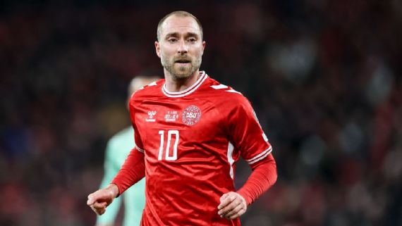 Eriksen: o que aconteceu com meia da Dinamarca desde primeiro problema em campo h&aacute; quase exatos cinco anos