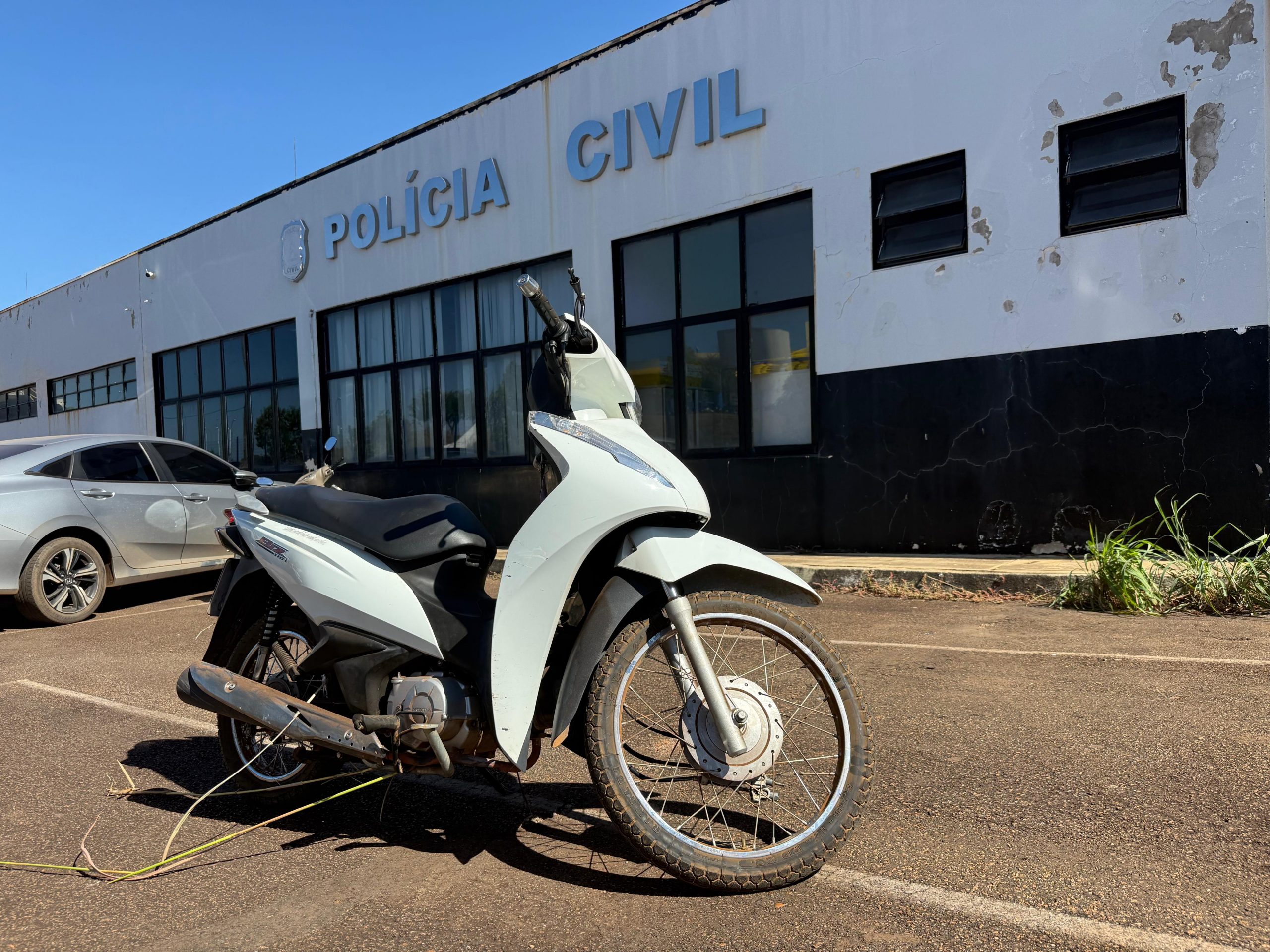 Motocicleta furtada na regi&atilde;o norte de Palmas &eacute; recuperada pela Pol&iacute;cia Civil&nbsp;