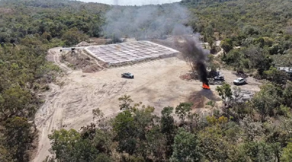 Fazendeiro &eacute; multado em R$ 356 mil ap&oacute;s pol&iacute;cia encontrar garimpo de ouro ilegal no Tocantins