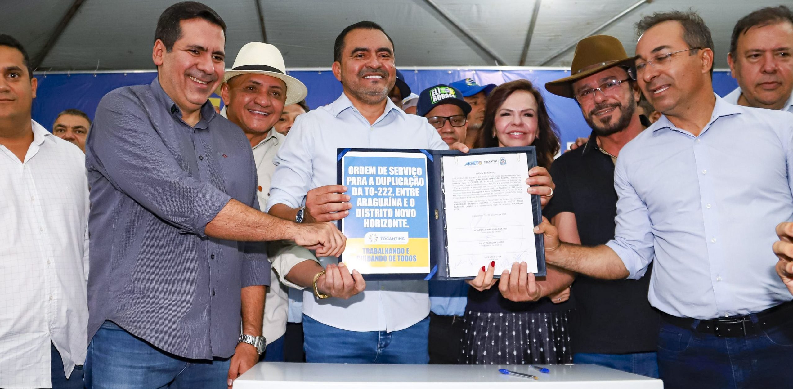 Governo do Tocantins autoriza duplica&ccedil;&atilde;o da TO-222 em Aragua&iacute;na com investimento de R$ 62,8 milh&otilde;es