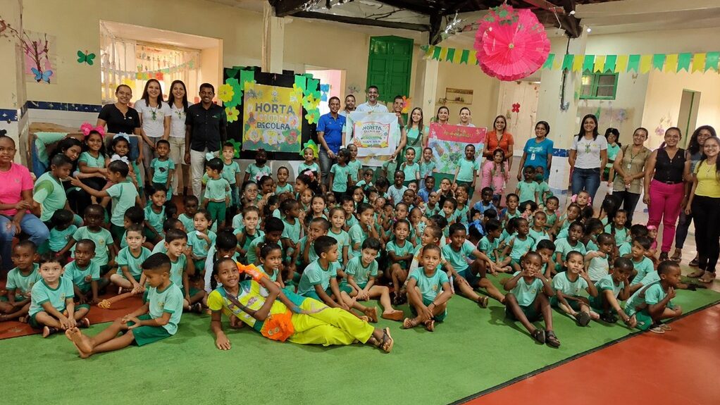 Hortas escolares em Concei&ccedil;&atilde;o do Tocantins unem educa&ccedil;&atilde;o e sustentabilidade