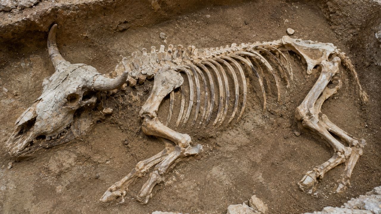 F&oacute;sseis de gigantes pr&eacute;-hist&oacute;ricos revelam ancestrais de bovinos modernos na Espanha