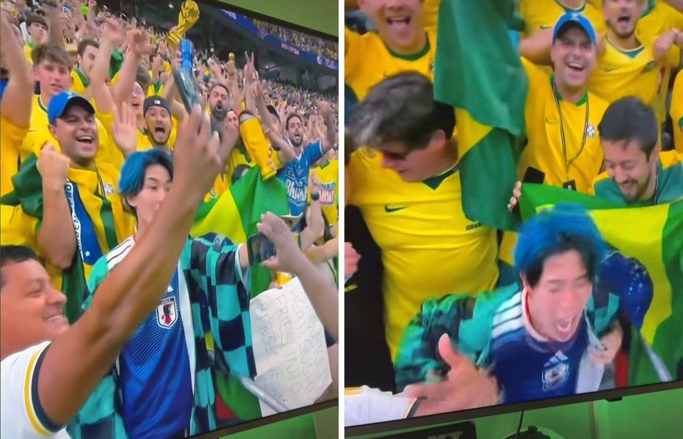 Quem &eacute; o torcedor japon&ecirc;s que viralizou ap&oacute;s ‘ataque de raiva’ na derrota para o Brasil; cena foi encenada