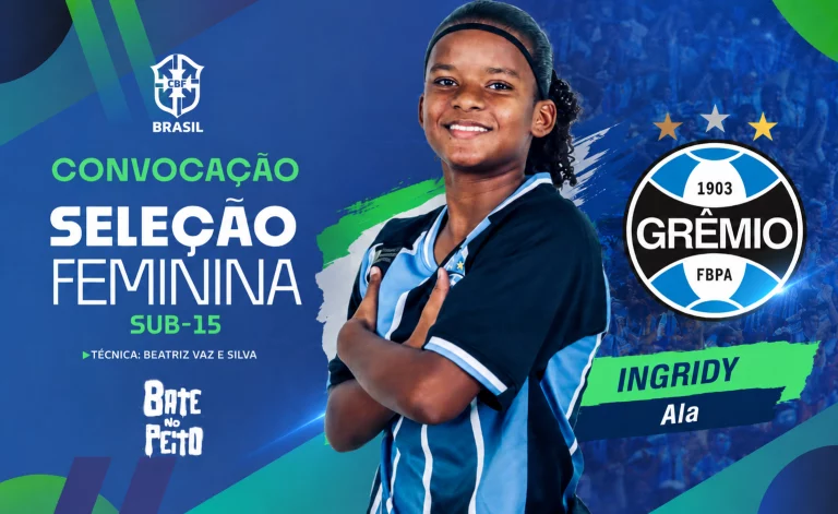 Barreirense Ingridy Marlen &eacute; convocada para a Sele&ccedil;&atilde;o Brasileira Feminina Sub-15