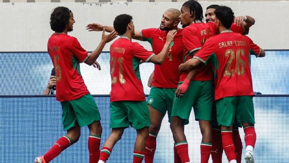 Marrocos goleia Madagascar com show de alvo do Bayern e chega embalado para duelo contra o Brasil na Copa