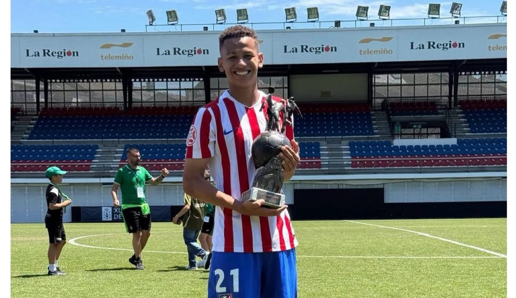 Jovem de S&atilde;o F&eacute;lix do Tocantins conquista t&iacute;tulo na Espanha pelo Atl&eacute;tico de Madrid