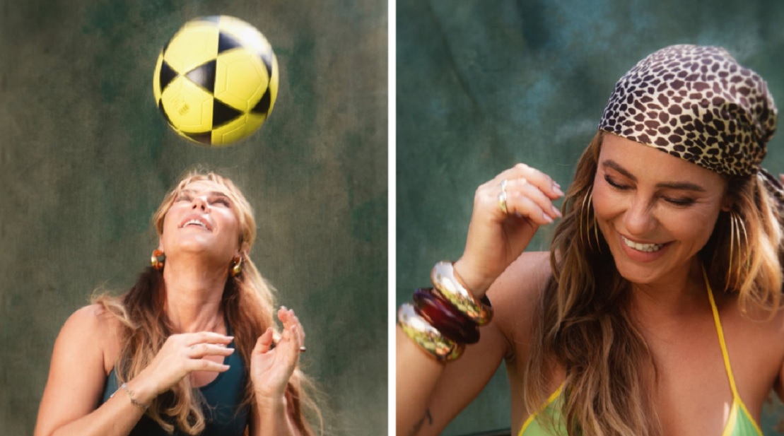 Paolla Oliveira surge em clima de Copa e detalhe das fotos vira assunto na web
