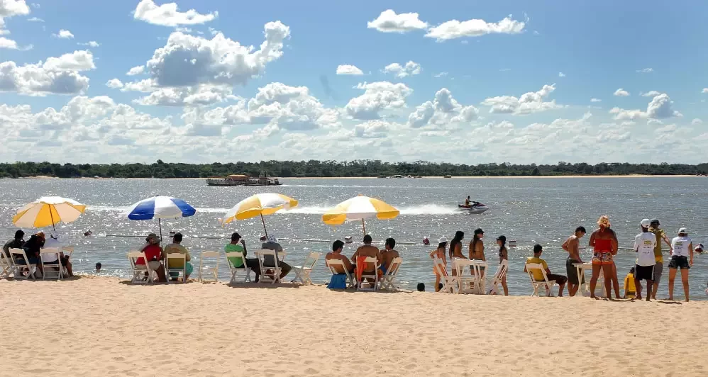 Praia da Ilha em Caseara ter&aacute; temporada 2026 e deve atrair turistas de todo o Tocantins