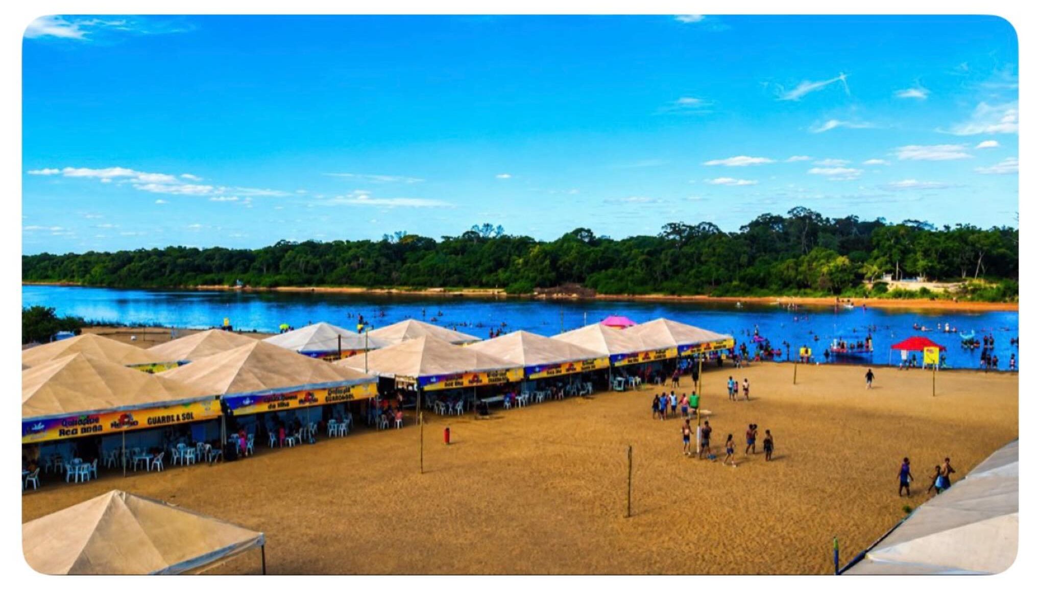 Praia Recanto da Ilha cancela temporada 2026 e frustra turistas em Formoso do Araguaia