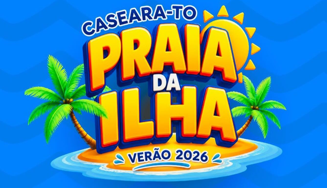 Prefeitura de Caseara divulga programa&ccedil;&atilde;o da Praia da Ilha 2026 com grandes atra&ccedil;&otilde;es nacionais