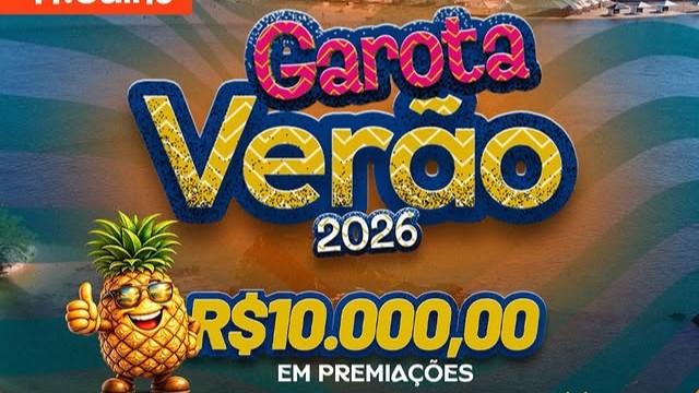 Garota Ver&atilde;o 2026 abre inscri&ccedil;&otilde;es em Rio dos Bois