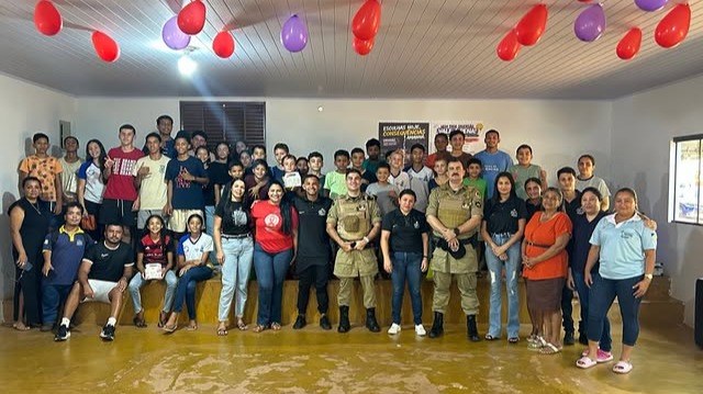 Santa Maria do Tocantins promove palestra sobre preven&ccedil;&atilde;o &agrave;s drogas para jovens atletas