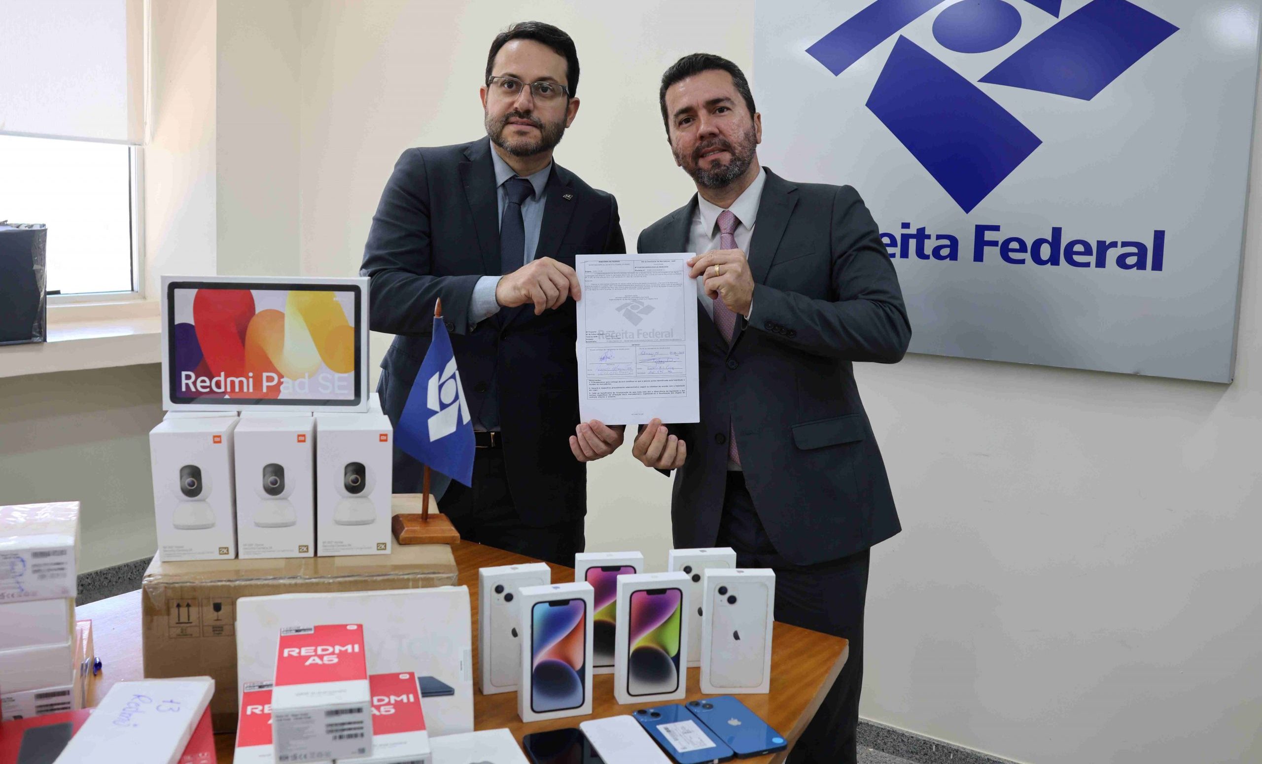 Seguran&ccedil;a P&uacute;blica do Tocantins recebe equipamentos da Receita Federal para refor&ccedil;ar combate ao crime