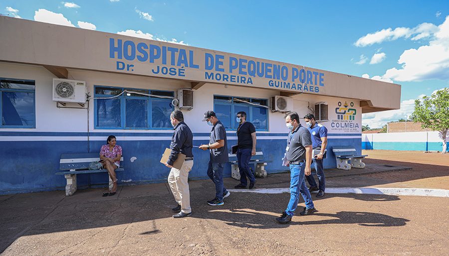 TCE intensifica fiscaliza&ccedil;&atilde;o e realiza vistorias em hospitais de Colm&eacute;ia e Araguacema