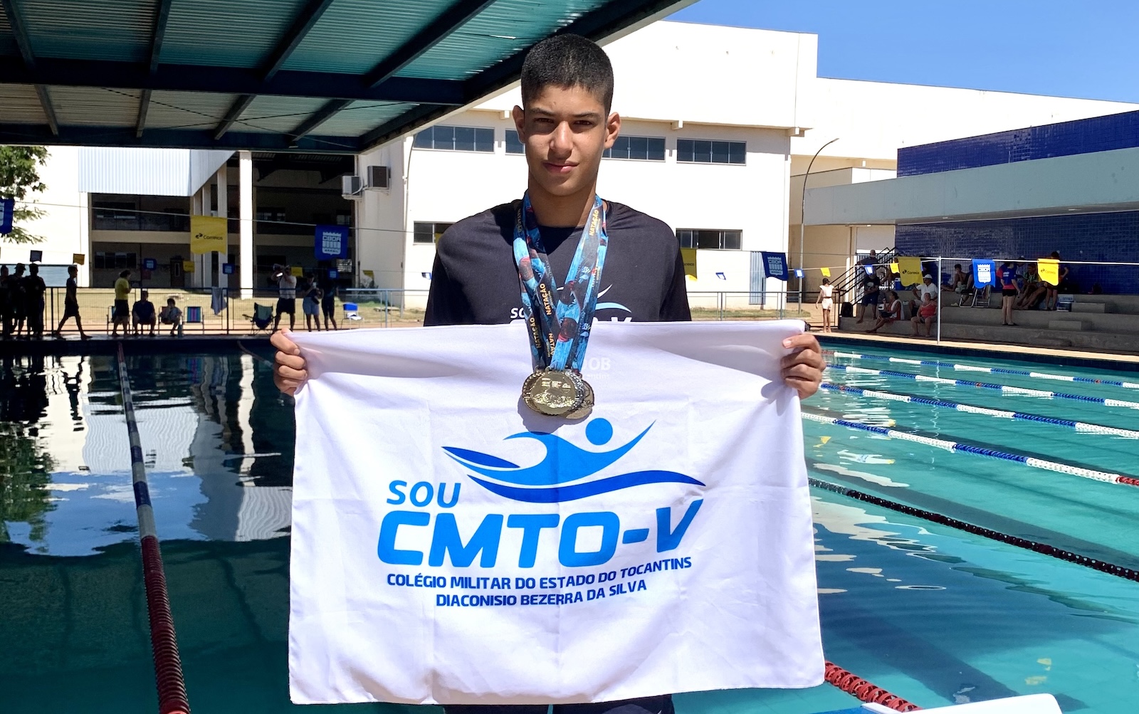 Para&iacute;sense Victor Andrade ganha dois ouros em um total de 6 medalhas no Tocantinense de Nata&ccedil;&atilde;o