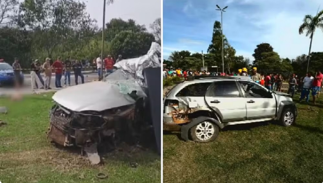 Motorista atropela e mata idoso, tenta fugir e provoca acidente que mata pai e filho