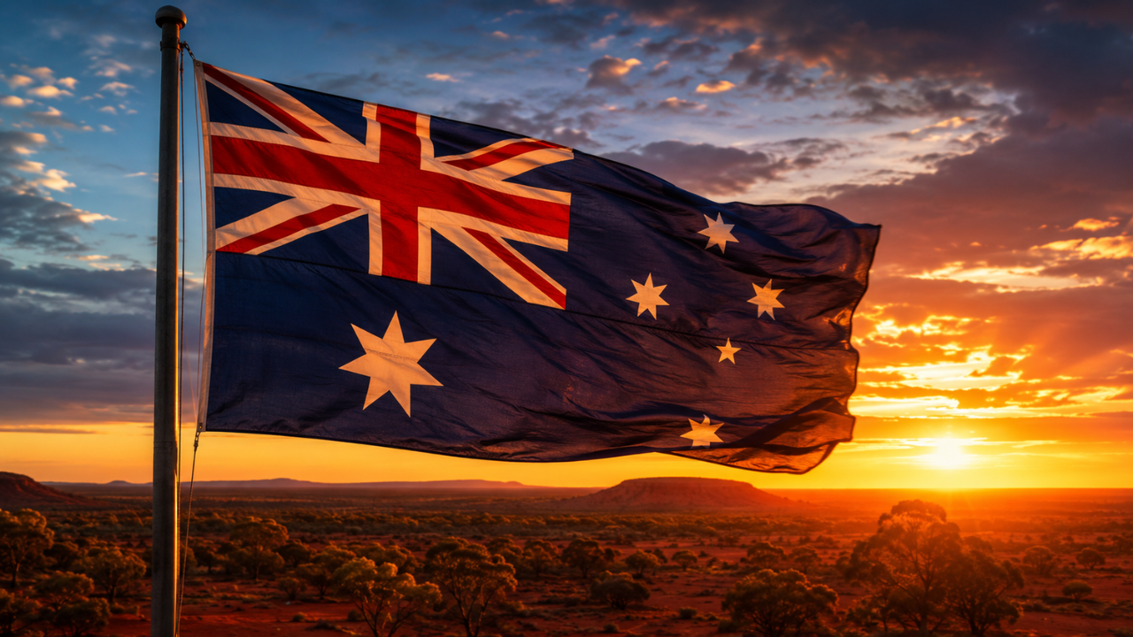 Significado da bandeira da Austr&aacute;lia: conhe&ccedil;a a hist&oacute;ria e os s&iacute;mbolos do pa&iacute;s