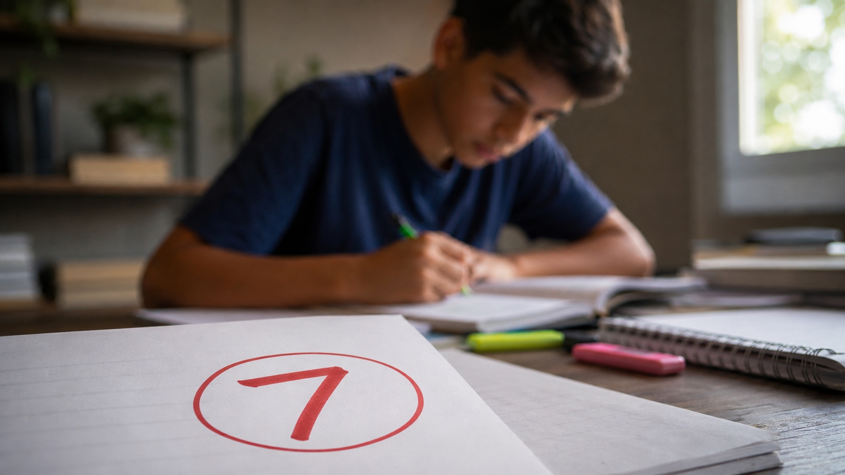 O perigo do aluno ‘nota 7’: como o desempenho m&eacute;dio esconde dificuldades que explodem no ensino m&eacute;dio
