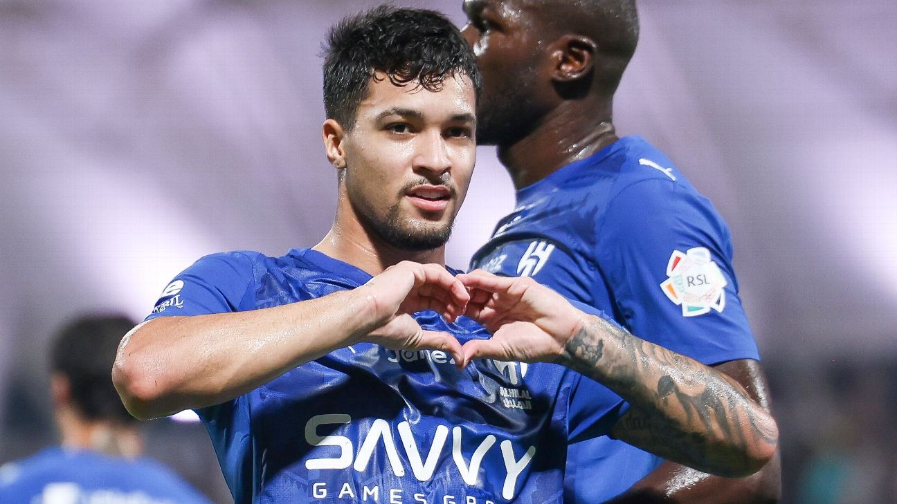 Marcos Leonardo pode deixar o Al Hilal; Porto e Fiorentina disputam atacante brasileiro
