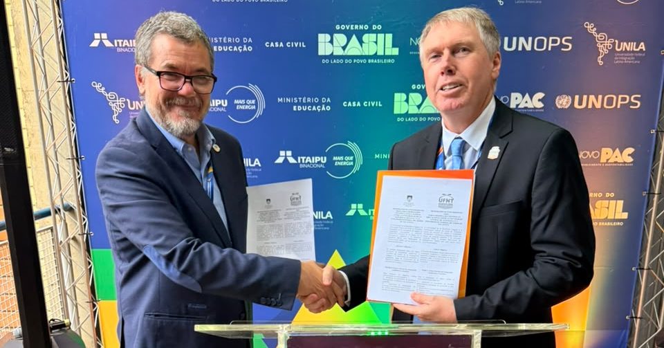 UFNT firma acordos com universidades da Am&eacute;rica Latina e amplia coopera&ccedil;&atilde;o internacional