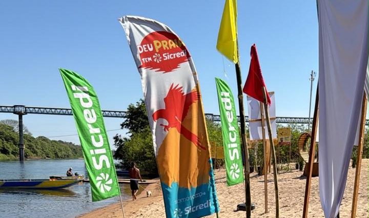 Deu Praia, Tem Sicredi refor&ccedil;a sustentabilidade e lazer consciente na Praia do Rio Sono, em Pedro Afonso