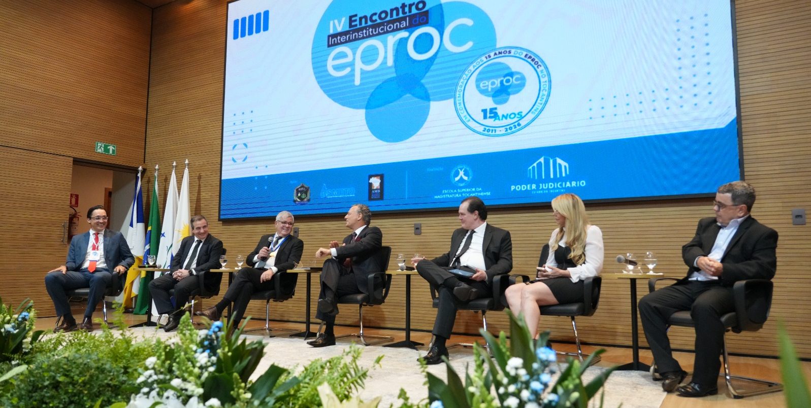 Juiz destaca colabora&ccedil;&atilde;o na implanta&ccedil;&atilde;o do eproc durante celebra&ccedil;&atilde;o dos 15 anos do sistema no TJTO