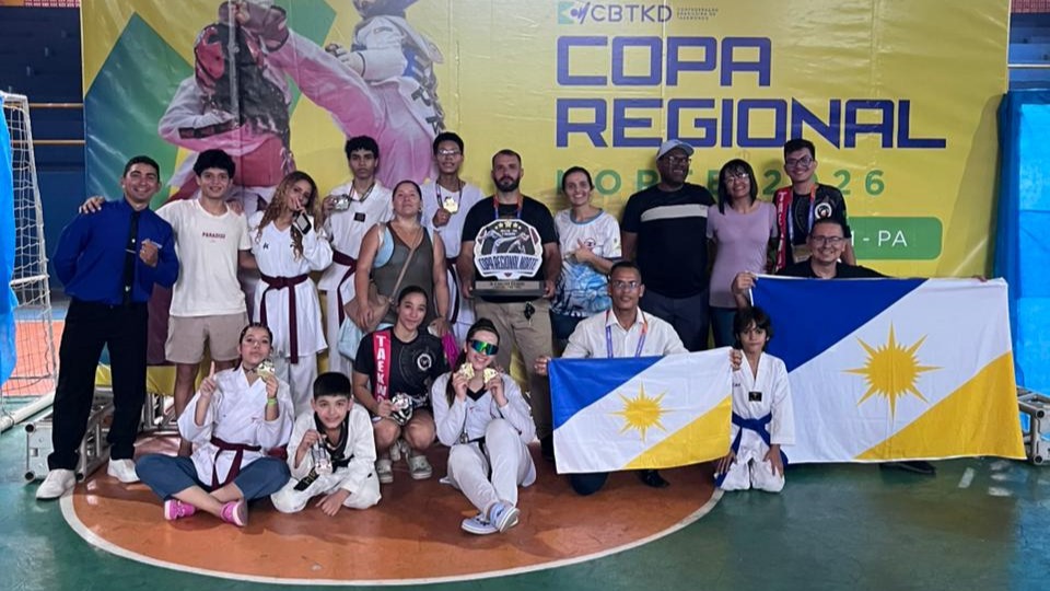 Equipe DC Taekwondo, de Para&iacute;so, conquista 6 medalhas em Bel&eacute;m