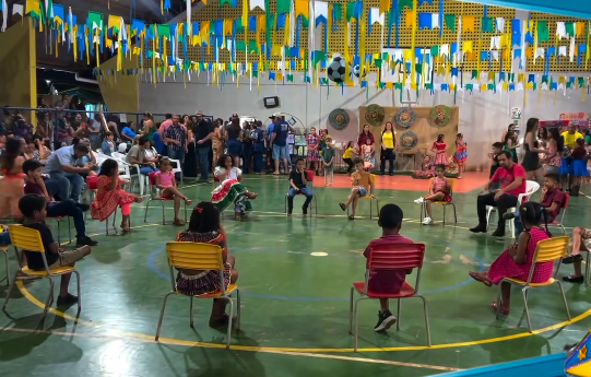 Escola em Movimento em Santa Maria do Tocantins celebra cultura e protagonismo estudantil