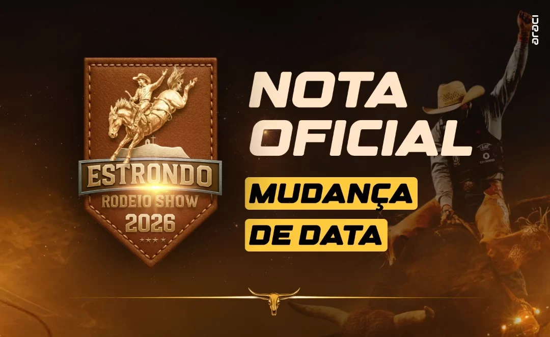 Estrondo Rodeio Show adia 2&ordf; edi&ccedil;&atilde;o e anuncia nova data para novembro