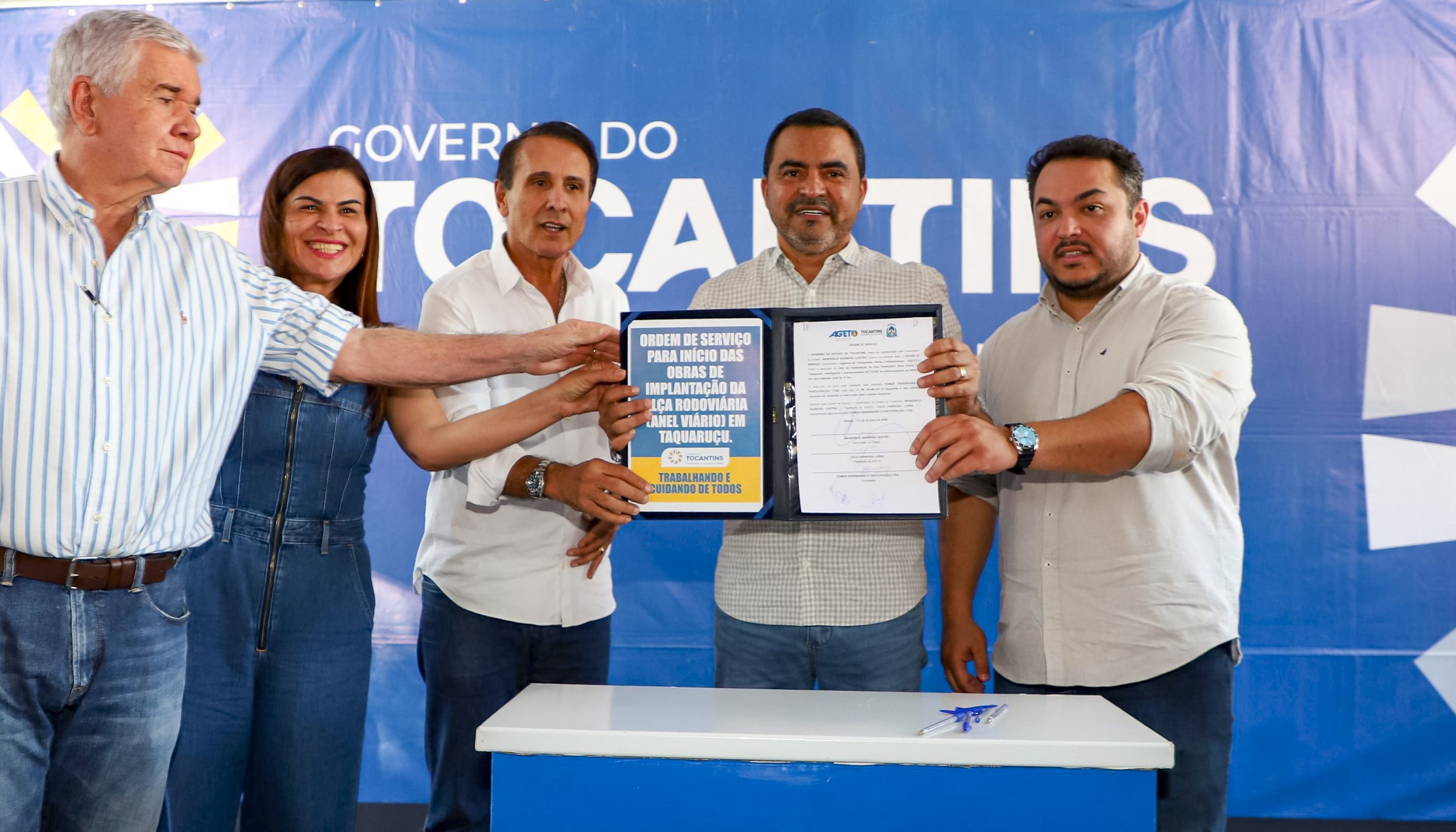 Governo do Tocantins autoriza obra de R$ 48 milh&otilde;es para criar Anel Vi&aacute;rio de Taquaru&ccedil;u
