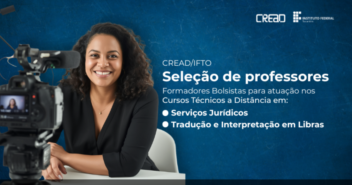 IFTO abre oportunidades para professores em cursos t&eacute;cnicos; veja como se inscrever