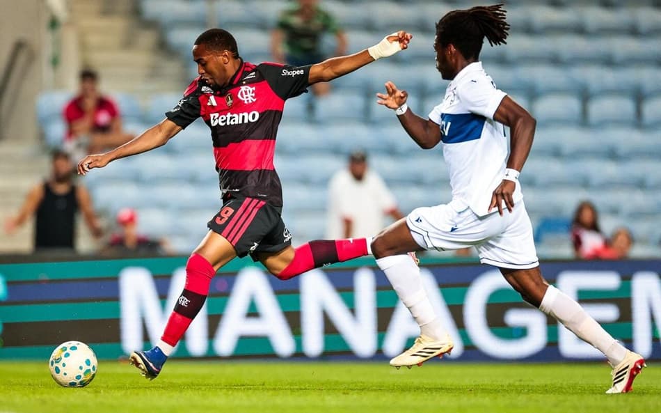 Flamengo vence o Lausanne com gols de Garotos do Ninho em amistoso em Portugal