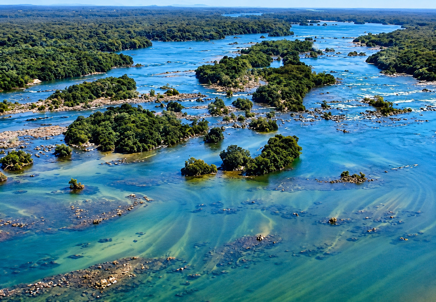 Arquip&eacute;lago no Rio Tocantins impressiona pela beleza e tem origem explicada por ge&oacute;logo da UFT