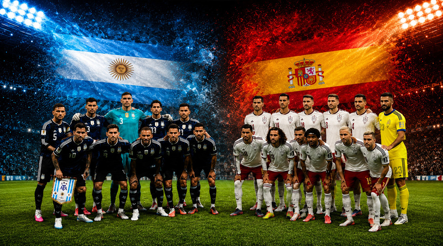 Espanha x Argentina: onde assistir ao vivo, hor&aacute;rio e prov&aacute;veis escala&ccedil;&otilde;es da final da Copa do Mundo