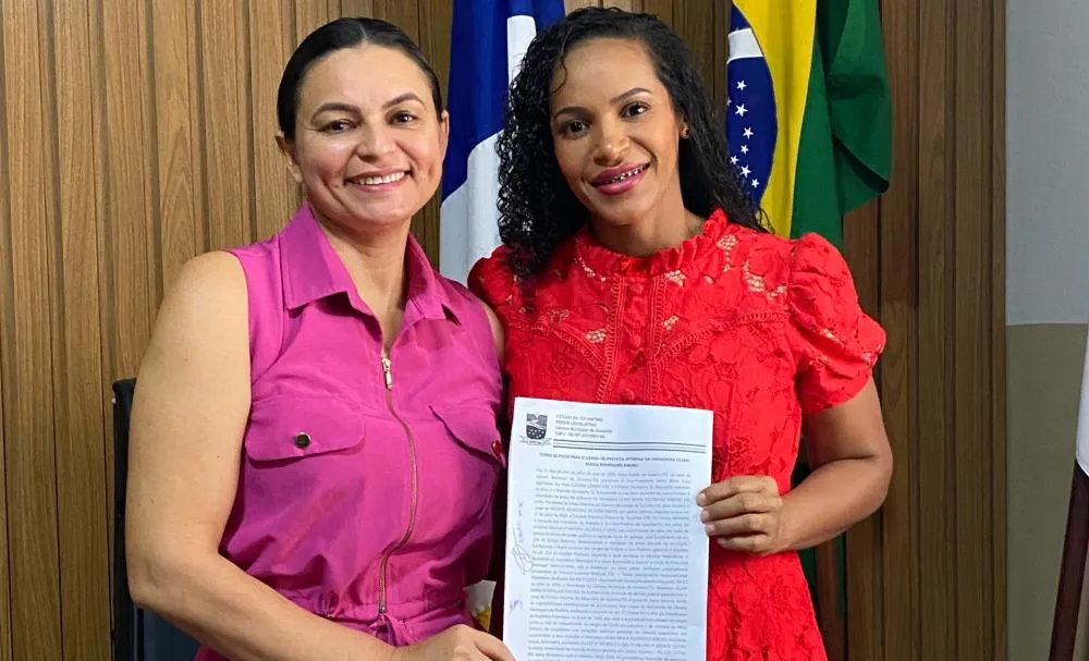 Lilian Maria assume prefeitura interina de Goiatins