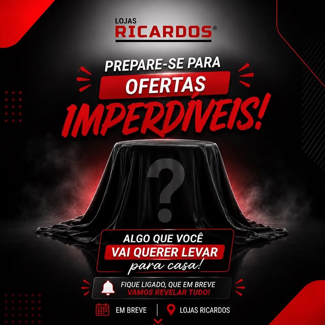 O que ser&aacute; que vem a&iacute;? Lojas Ricardo’s preparam ofertas imperd&iacute;veis em Para&iacute;so