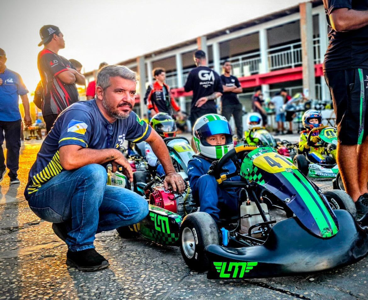Lucas Menegetti &eacute; campe&atilde;o norte-brasileiro de kart aos 8 anos