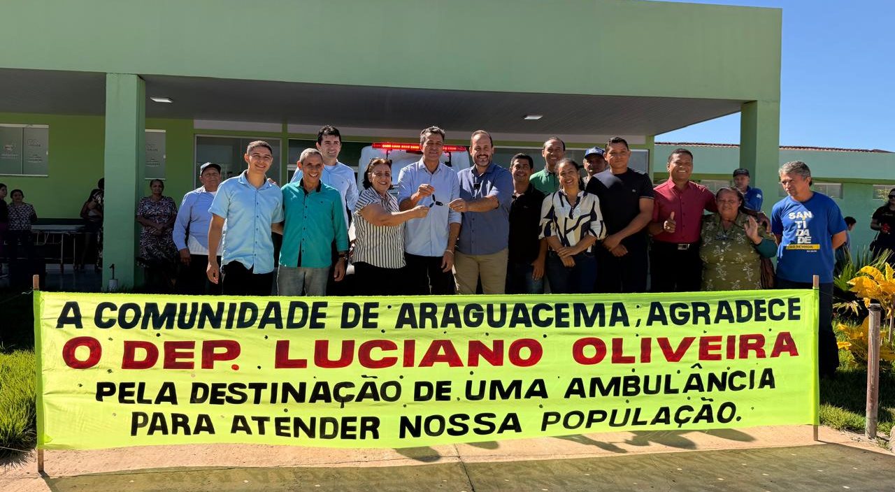 Luciano Oliveira entrega ambul&acirc;ncia e motocicletas para refor&ccedil;ar a sa&uacute;de em Araguacema e Pequizeiro