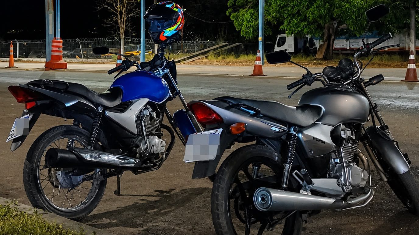 PRF identifica moto adulterada e recupera outra furtada em Para&iacute;so