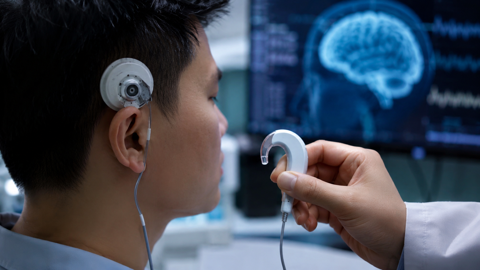 Nova tecnologia faz ouvido bi&ocirc;nico “conversar” diretamente com o c&eacute;rebro