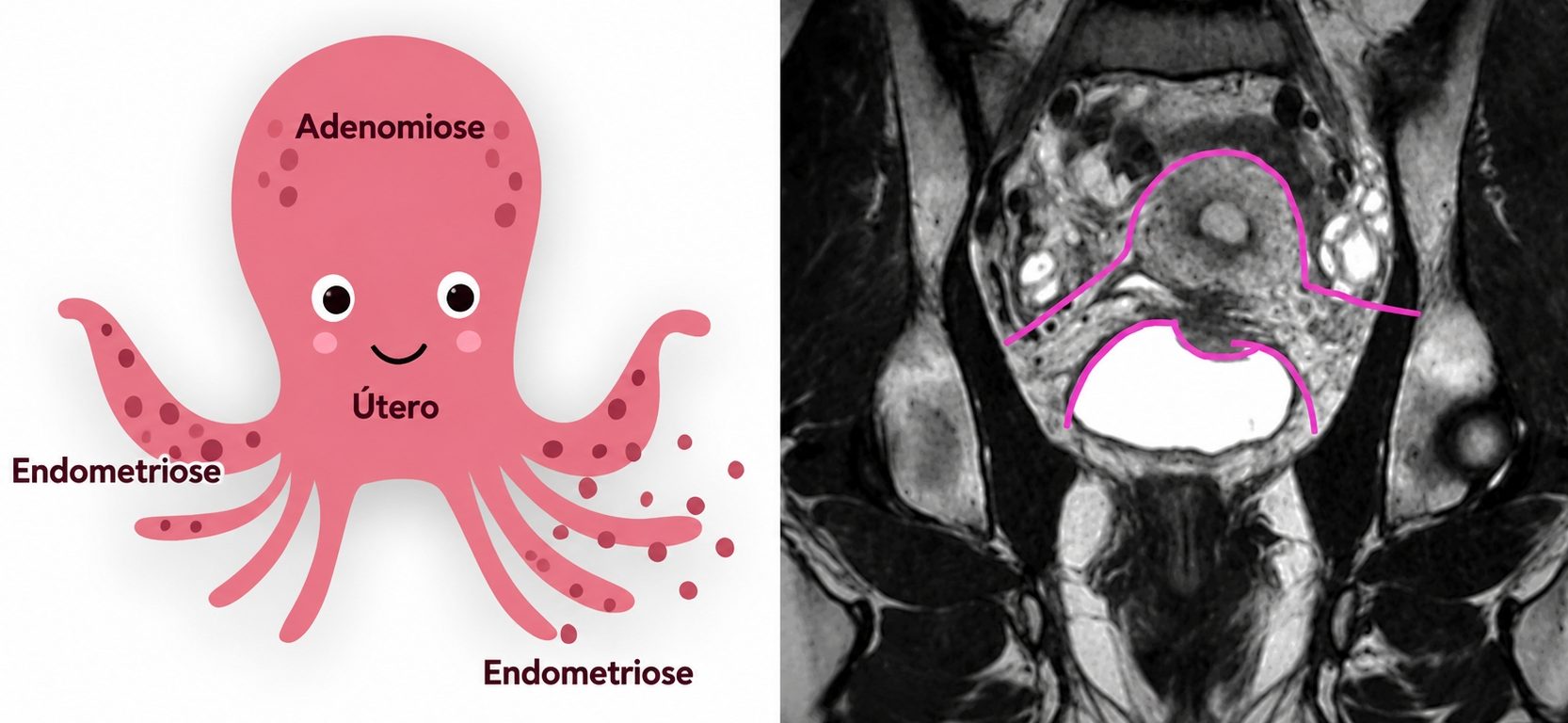 M&eacute;dico brasileiro cria ‘Teoria do Polvo’ para explicar as dores causadas pela endometriose