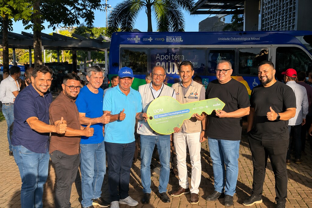 Pugmil conquista Unidade M&oacute;vel Odontol&oacute;gica para sa&uacute;de