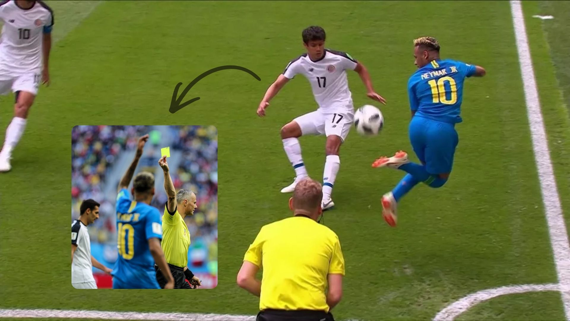 Dribles podem dar cart&atilde;o? Veja lances que j&aacute; provocaram puni&ccedil;&otilde;es no futebol