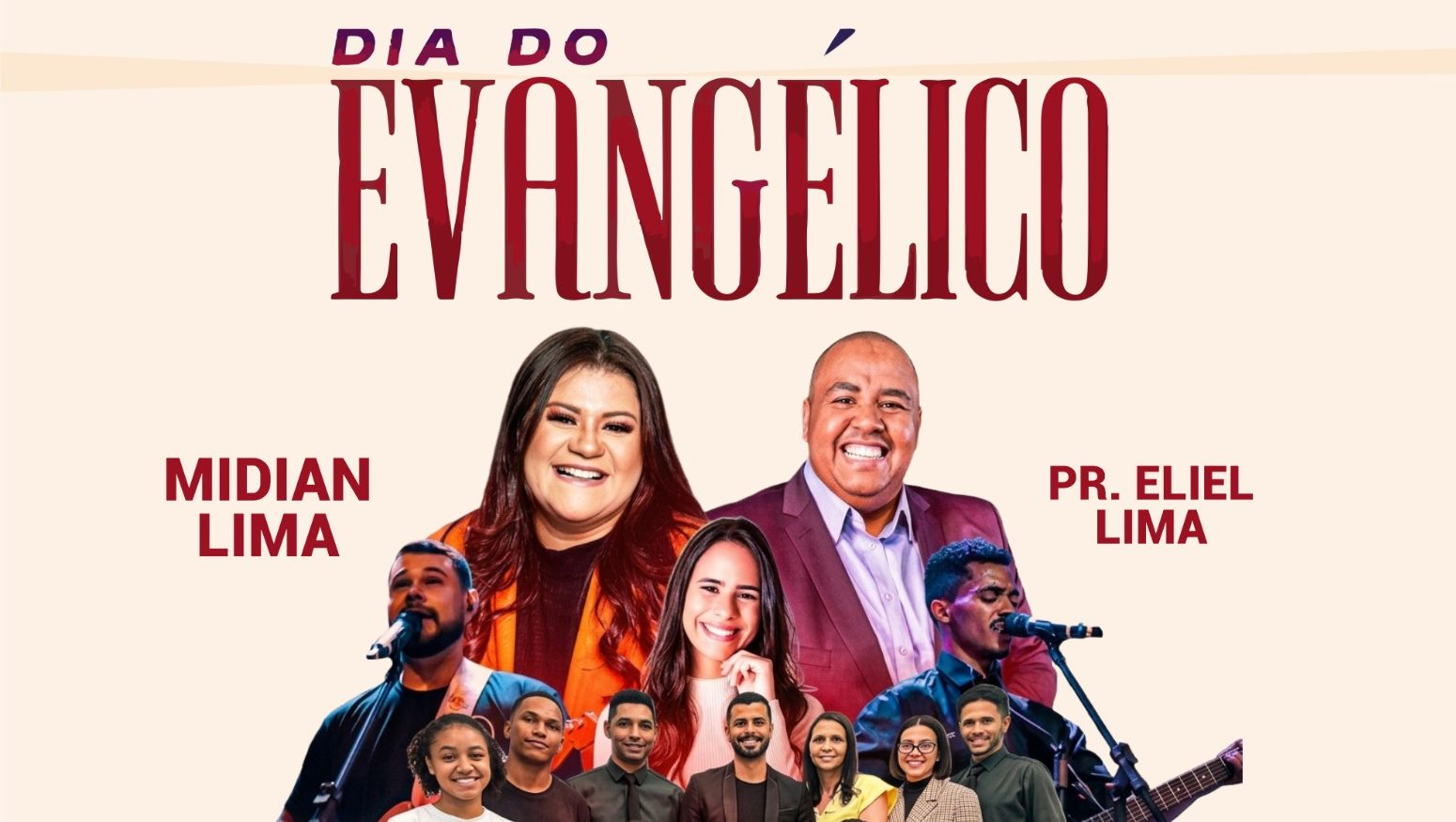 Midian Lima ser&aacute; a atra&ccedil;&atilde;o principal do Dia do Evang&eacute;lico em Porto Nacional